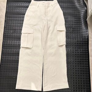 Wilfred Cream Wide Leg Pants